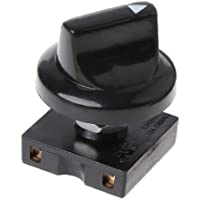Kacniohen Interruptor del Ventilador Rotativo De 3 Velocidades De 4 Posiciones del Interruptor Selector Gobernador con…